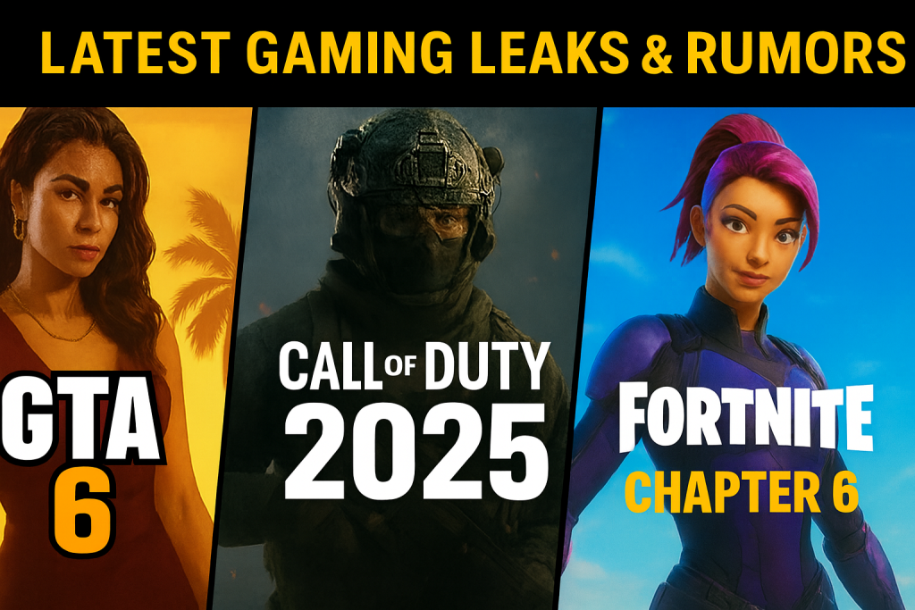 Latest Gaming Leaks & Rumors: GTA 6, Call of Duty 2025, and Fortnite Chapter 6 Updates (2025 Mega Edition)